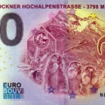 Grossglockner Hochalpenstrasse – 3798 M. 2024-5 0 euro souvenir banknotes austria