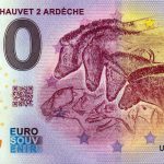 Grotte Chauvet 2 Ardèche 2023-3 0 euro souvenir banknotes france