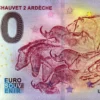 Grotte Chauvet 2 Ardéche 2025-5 0 euro souvenir banknotes france