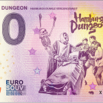Hamburg Dungeon 2019-1 0 euro souvenir bankovka