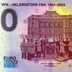 Helsingin VPK – Helsingfors FBK 1864-2024 2024-1 0 euro souvenir banknotes finland suomi