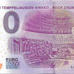 Helsinki Temppeliaukion Kirkko 2019-1 Rock Church 0 euro souvenir slovensko