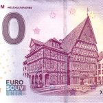 Hildesheim 2018-1 welt kultur erbe 0 € souvenir banknote zero euro schein