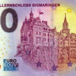 Hohenzollernschloss Sigmaringen 2022-1 0 euro souvenir banknotes germany