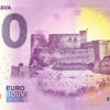 Hrad Lietava 2025-1 anniversary 0 euro souvenir bankovka slovensko
