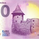 Hrad Šomoška 2021-1 0 euro souvenir bankovka slovensko zeroeuro