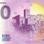 Hrad Strečno 2022-2 0 euro souvenir bankovka slovensko