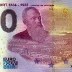 Hugo Erfurt 1834-1922 2021-2 0 euro souvenir banknote germany