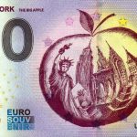 I Love New York 2023-1 the big apple 0 euro souvenir banknotes usa