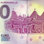 I Trulli di Alberobello 2019-1 0 euro souvenir banknote zero euro
