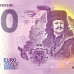 II. Rákoczi Ferenc 2022-1 0 euro souvenir banknotes hungary