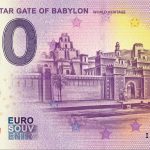 IRAQ – Ishtar Gate of Babylon 2019-1 0 euro souvenir world heritage