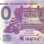 Imatra Finland – Go Saimaa and Vuoksi 2020-1 0 euro souvenir banknotes error print chybotlac