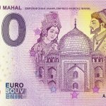India – Taj Mahal 2019-1 0 euro souvenir banknote emperor shahjahan
