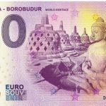 Indonesia – Borobudur 2019-1 0 euro souvenir world heritage