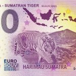 Indonesia – Sumatran Tiger 2019-2 wildlife series harimau sumatra zero euro souvenir