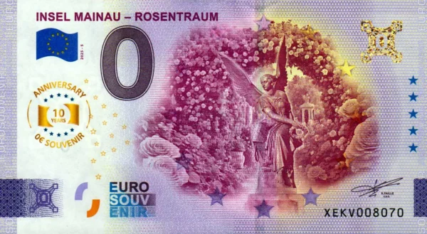 Insel Mainau – Rosentraum 2025-5 0 euro souvenir germany anniversary