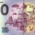 Insel Rugen 2019-1 zero euro souvenir bankovka 0€ banknote