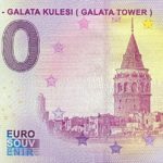 Istanbul – Galata Kulesi 2021-1 0 euro souvenir banknotes turkey