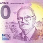 Ivan Gašparovič 2026-3 0 euro souvenir bankovka slovensko