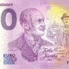 Janko Jesenský 2024-6 0 euro souvenir bankovka slovensko