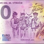 Jánošíkove dni 2022-2 0 euro souvenir bankovka slovensko