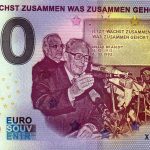 Jetzt Wachst Zusammen Was Zusammen Gehort 2021-56 0 euro souvenir banknotes germany