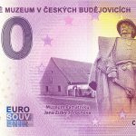 Jihočeské Muzeum v Českých Budějovicích 2021-1 0 euro souvenir bankovka