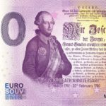 Joseph II 2021-4 0 euro souvenir banknotes austria
