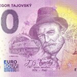 Jozef Gregor Tajovský 2024-7 0 euro souvenir bankovka slovensko