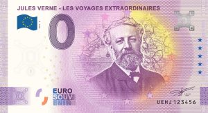 Jules Verne – Les Voyages Extraordinaires 2021-3 0 euro souvenir banknotes france zeroeuro