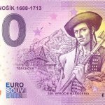 Juraj Jánošík 1688 – 1713 2020-1 0 euro souvenir bankovka slovensko