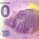 Kamenný vodopád 2021-2 0 euro souvenir bankovka slovensko zeroeuro