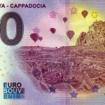 Kapadokya – Cappadocia 2021-1 0 euro souvenir banknotes turkey