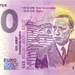 Karel Čapek 2024-3 0 euro souvenir bankovka slovensko