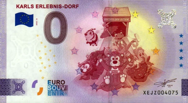 Karls Erlebnis-Dorf 2025-8 0 euro souvenir banknotes germany