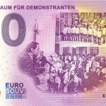 Kirchenraum fur Demonstranten 2021-27 0 euro souvenir schein germany zeroeuro banknote