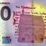 Kloster Lorsch 2021-1 0 euro souvenir schein germany