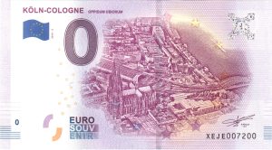 Koln Cologne 2019-5 opidum ubiorum 0 euro souvenir slovensko