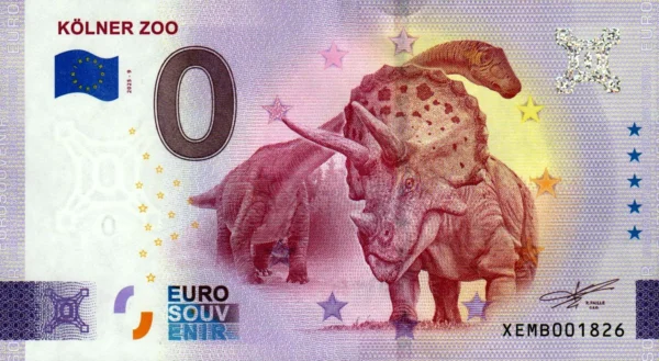 Kolner ZOO 2025-9 0 euro souvenir germany