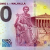 Konig Ludwig I. – Walhalla 2025-4 0 euro souvenir banknotes germany