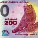 Korkeasaaren Elaintarha – Helsinki 2024-1 0 euro souvenir banknotes finland suomi