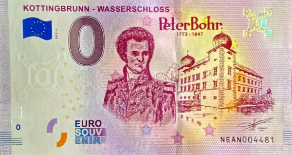 Kottingbrunn – Wasserschloss 2019-1 0 euro souvenir
