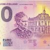Kuopio Suomi Finland 2018-1 city of minna canth 0 euro souvenir bankovka