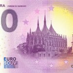 Kutná Hora 2021-1 0 euro souvenir bankovka ceska republika