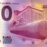 LA CITÉ DE LA MER 2015-1 cherbourg 0 euro bankovka zero o euro souvenir schein banknote