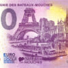 La Compagnie des Bateaux-Mouches 2024-1 0 euro souvenir banknotes france