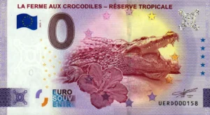 La Ferme aux Crocodiles – Réserve Tropicale 2025-1 0 euro souvenir banknotes france
