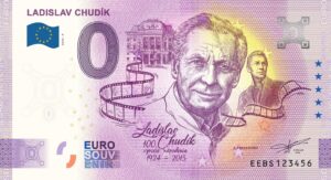 Ladislav Chudík 2024-9 0 euro souvenir bankovka slovensko