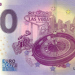 Las Vegas 2021-1 anniversary 0 euro souvenir banknote usa